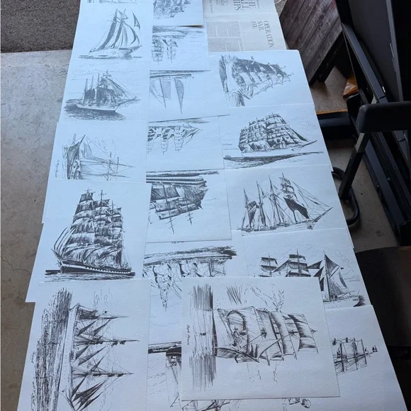 Vintage Postcard Collection and The Tall Ships Book - Picture 14 of 16